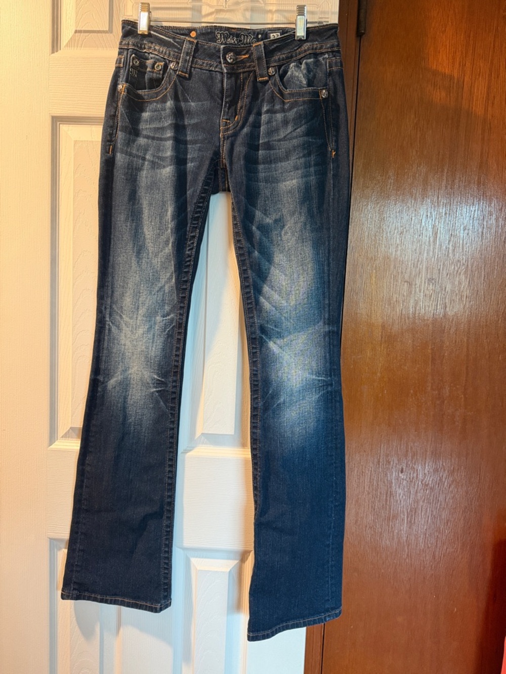 Miss Me Dark Blue Boot Cut Jeans